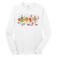 Happy Holiday Festive Christmas Cute Smile Tall Long Sleeve T-Shirt