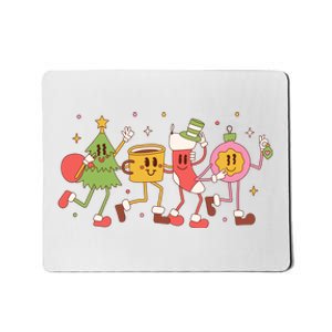 Happy Holiday Festive Christmas Cute Smile Mousepad