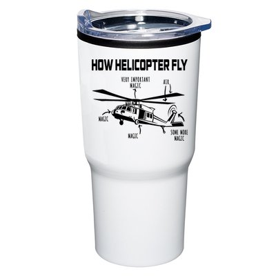 How Helicopters Fly Funny Helicopter Pilot Rotorcraft Pilot Tumbler