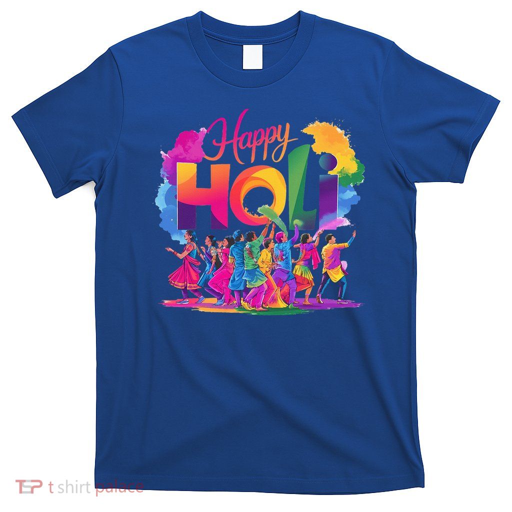 Happy Holi Festival of Colors India Hindu T-Shirt