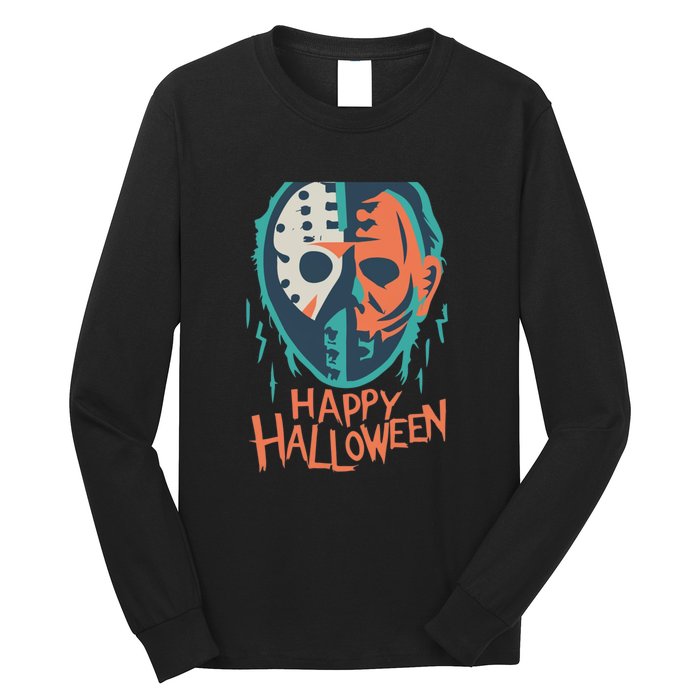 Happy Halloween Funny Long Sleeve Shirt