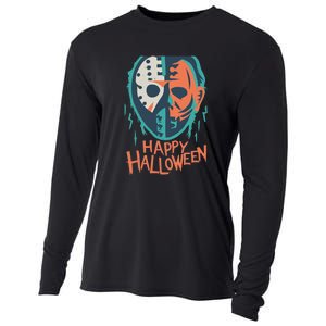 Happy Halloween Funny Cooling Performance Long Sleeve Crew