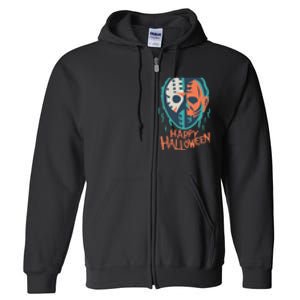 Happy Halloween Funny Full Zip Hoodie