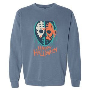 Happy Halloween Funny Garment-Dyed Sweatshirt