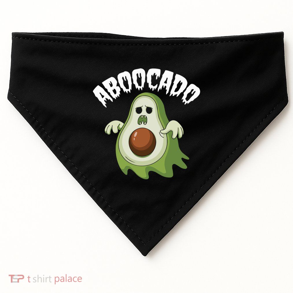 Happy Halloween Fruit Lover Spooky Trick Or Treat Gift USA-Made Doggie Bandana