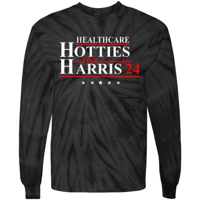 Healthcare Hotties For Harris 24 Tie-Dye Long Sleeve Shirt