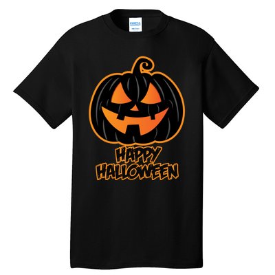 Happy Halloween for and Wo - Pumpkin Halloween Tall T-Shirt