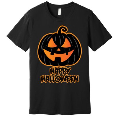 Happy Halloween for and Wo - Pumpkin Halloween Premium T-Shirt