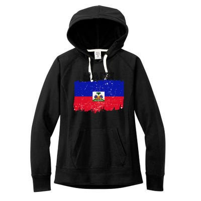 Haiti Haitian Flag Day Haitian Pride Women's Fleece Hoodie