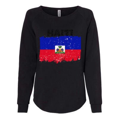 Haiti Haitian Flag Day Haitian Pride Womens California Wash Sweatshirt