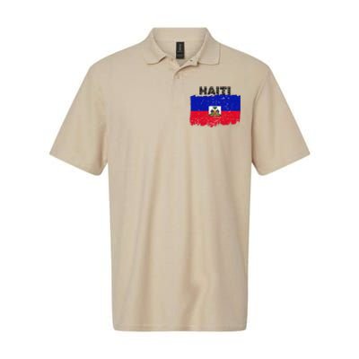 Haiti Haitian Flag Day Haitian Pride Softstyle Adult Sport Polo