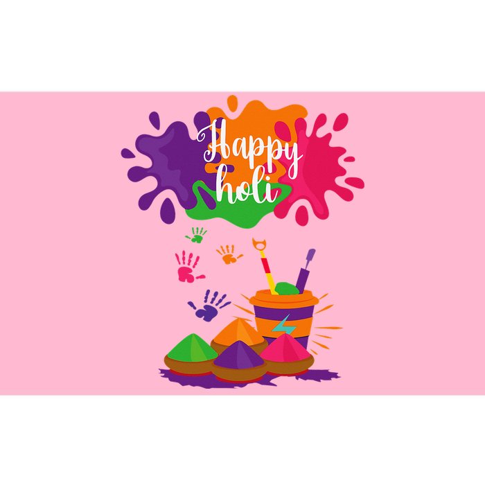 Happy Holi Festival Outfit For Family Bumper Sticker