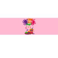 Happy Holi Festival Outfit For Family Bumper Sticker