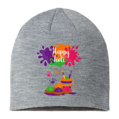 Happy Holi Festival Outfit For Family Sustainable Beanie