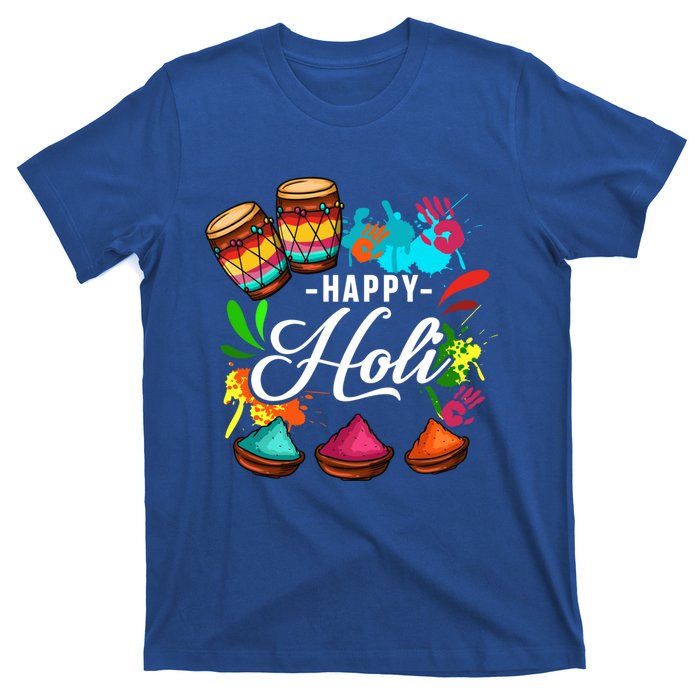 Happy Holi Festival Color Costume India Hindu Spring Funny Gift T-Shirt