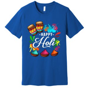 Happy Holi Festival Color Costume India Hindu Spring Funny Gift Premium T-Shirt