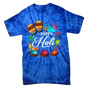 Happy Holi Festival Color Costume India Hindu Spring Funny Gift Tie-Dye T-Shirt