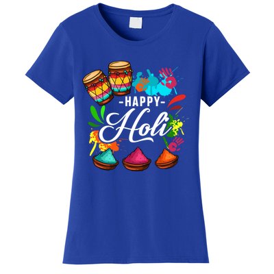 Happy Holi Festival Color Costume India Hindu Spring Funny Gift Women's T-Shirt