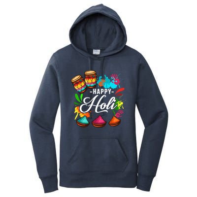 Happy Holi Festival Color Costume India Hindu Spring Funny Gift Women's Pullover Hoodie