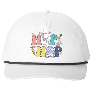 Hip Hop Funny Cute Easter Bunny Snapback Five-Panel Rope Hat