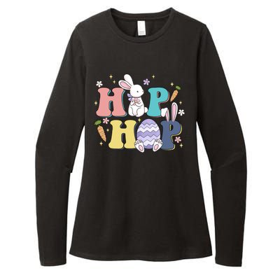 Hip Hop Funny Cute Easter Bunny Womens CVC Long Sleeve Shirt