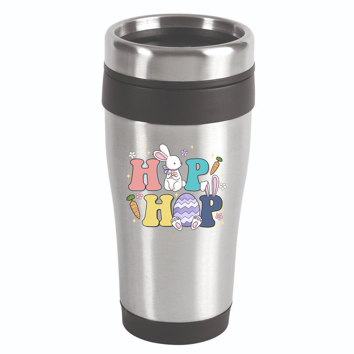 Hip Hop Funny Cute Easter Bunny 16oz Travel Tumbler