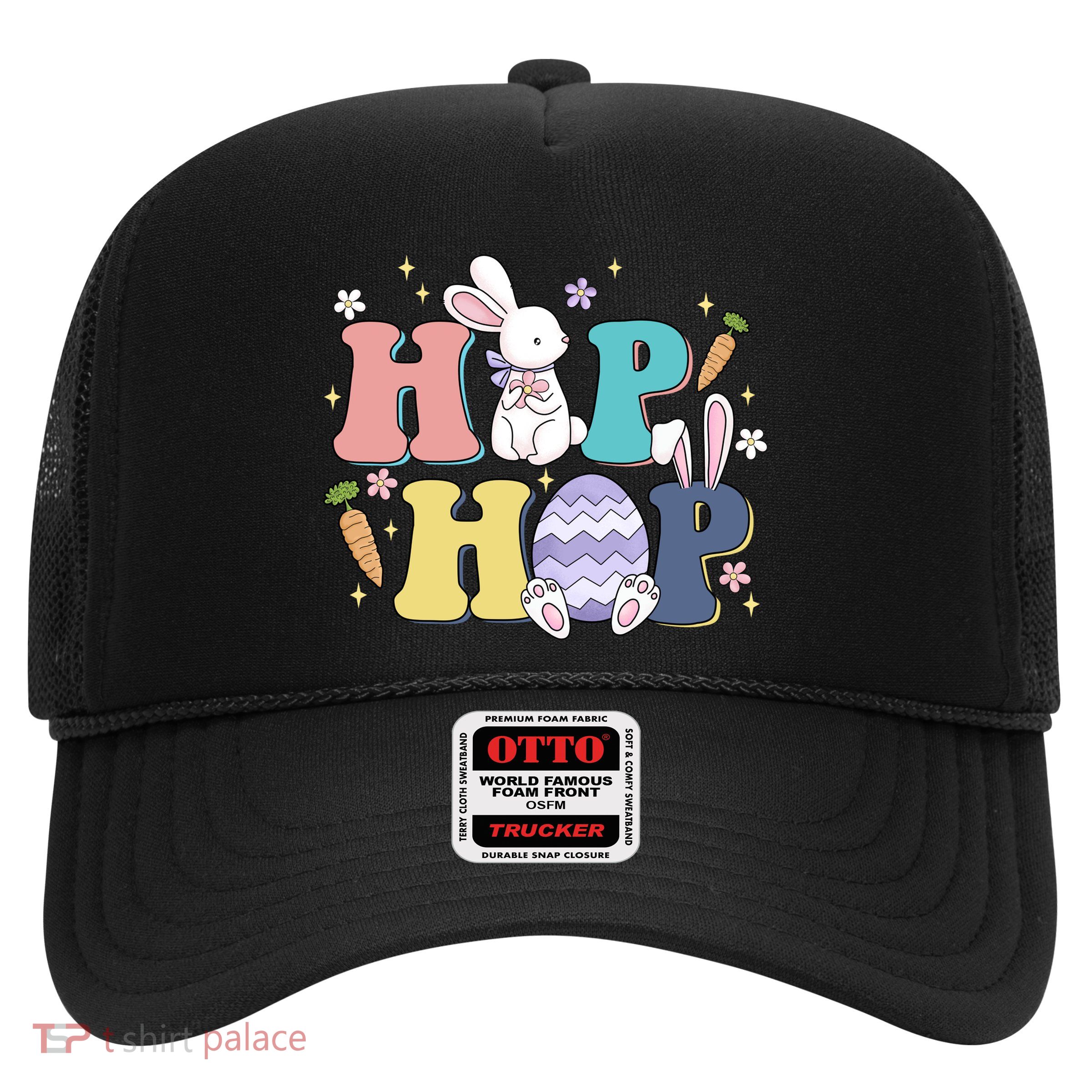 Hip Hop Funny Cute Easter Bunny Trucker Hat