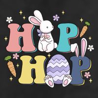 Hip Hop Funny Cute Easter Bunny Trucker Hat