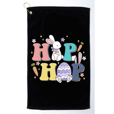 Hip Hop Funny Cute Easter Bunny Golf Towel