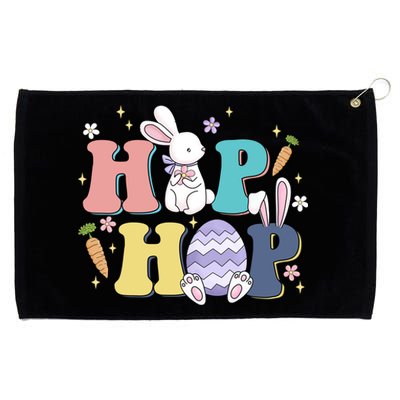 Hip Hop Funny Cute Easter Bunny Grommeted Golf Towel