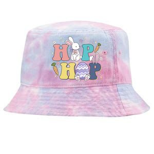 Hip Hop Funny Cute Easter Bunny Tie-Dyed Bucket Hat