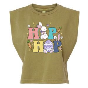 Hip Hop Funny Cute Easter Bunny Garment-Dyed Women's Muscle Tee