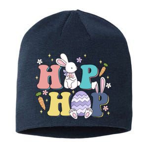 Hip Hop Funny Cute Easter Bunny Sustainable Beanie