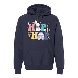 Hip Hop Funny Cute Easter Bunny Premium Hoodie