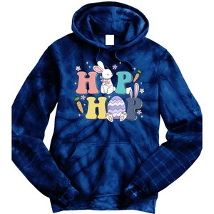 Hip Hop Funny Cute Easter Bunny Tie Dye Hoodie