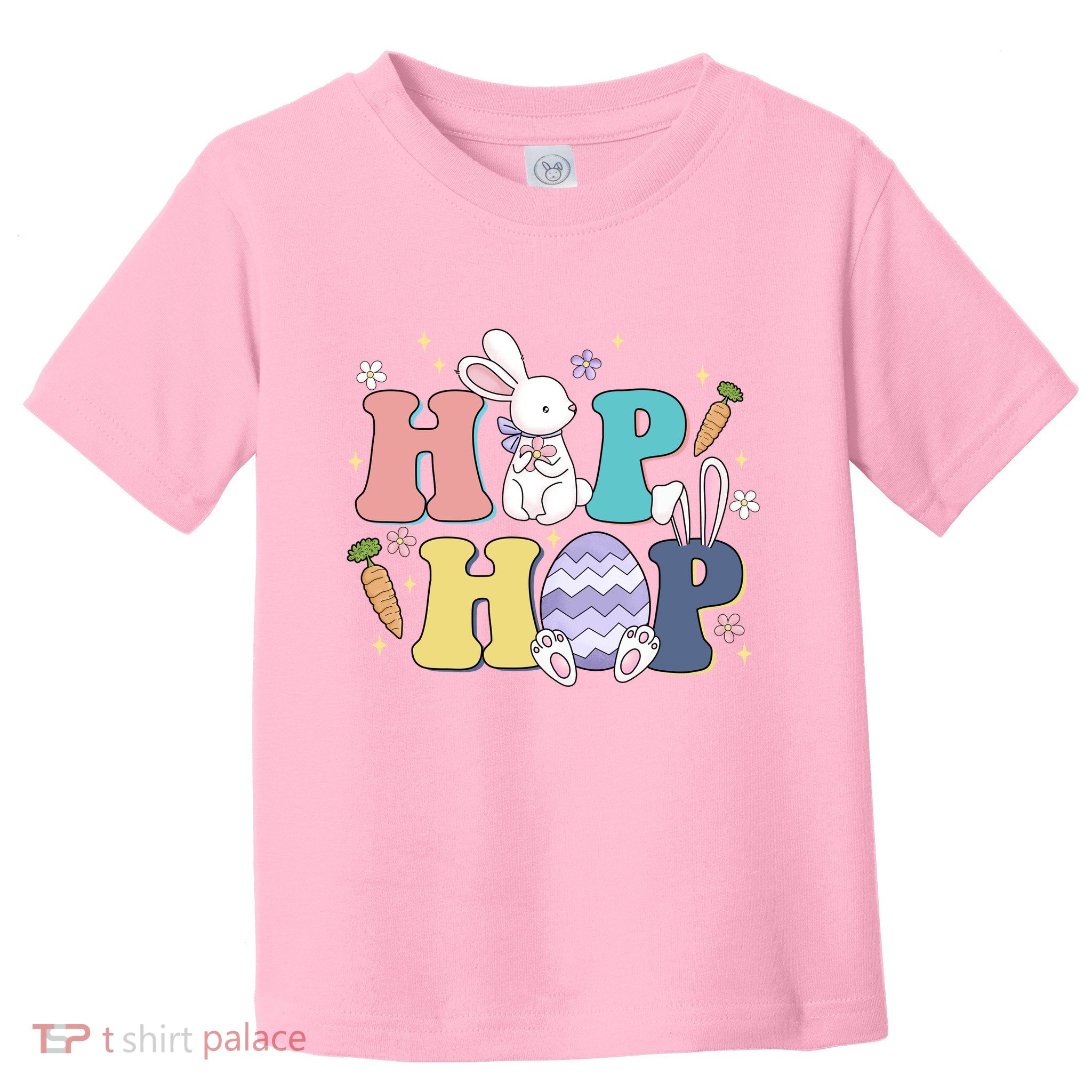 Hip Hop Funny Cute Easter Bunny Toddler T-Shirt