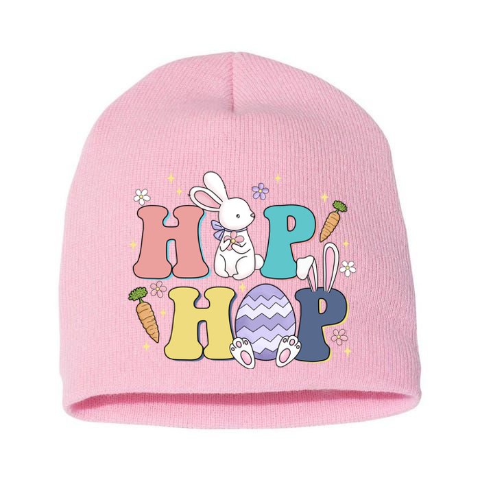 Hip Hop Funny Cute Easter Bunny Short Acrylic Beanie