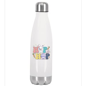 Hip Hop Funny Cute Easter Bunny Stainless Steel Insulated Water Bottle