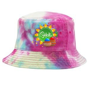 Happy Holi For  India Hindu Tie-Dyed Bucket Hat