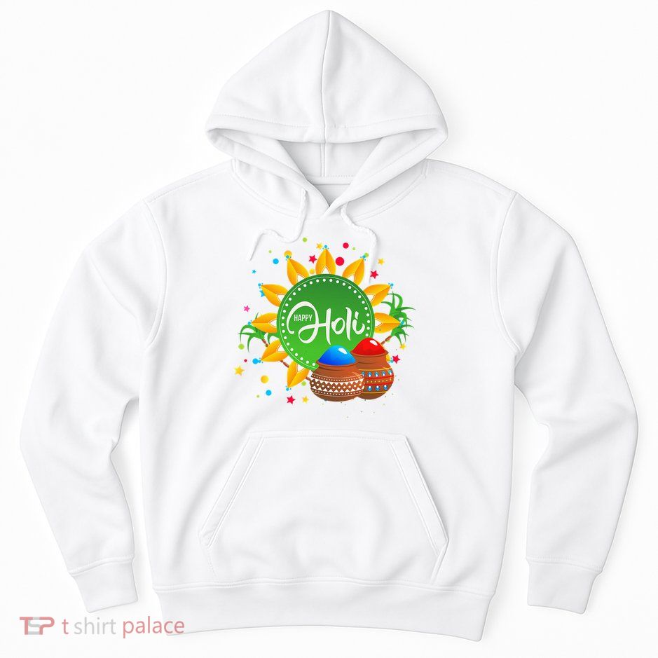 Happy Holi For  India Hindu Hoodie