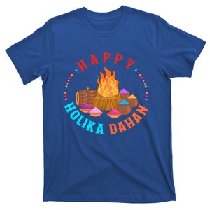 Happy Holi Festival Happy Holika Dahan Burning Pyre Tee Indi Funny Gift T-Shirt