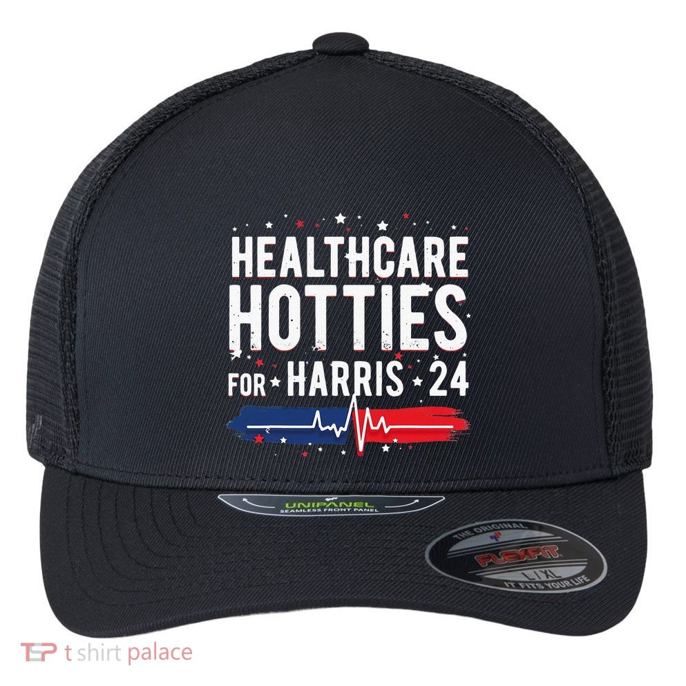 Healthcare Hotties For Harris 24 Healthcare Hotties For Harris 24 Q Flexfit Unipanel Trucker Cap