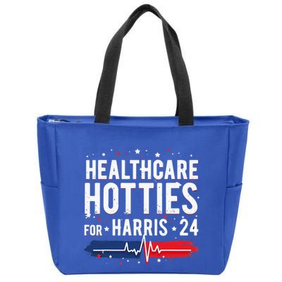 Healthcare Hotties For Harris 24 Healthcare Hotties For Harris 24 Q Zip Tote Bag