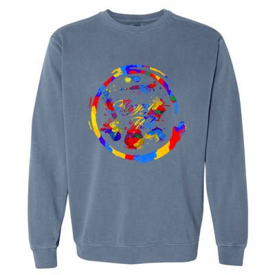 Happy Holi Festival Holi Festival Colors Festival Holi Festi Gift Garment-Dyed Sweatshirt