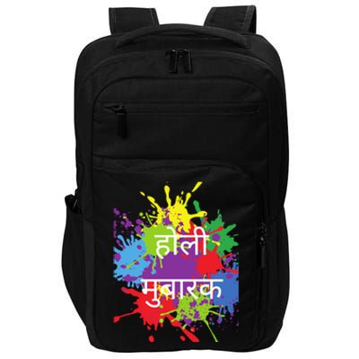 Happy Holi Festival India Colors Hindu Indian Cute Gift Impact Tech Backpack