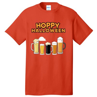 Hoppy Halloween Funny Beer Drinking Halloween Tall T-Shirt