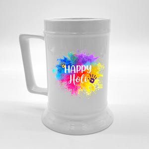 Happy Holi Festival India Colors Spring Gift Beer Stein