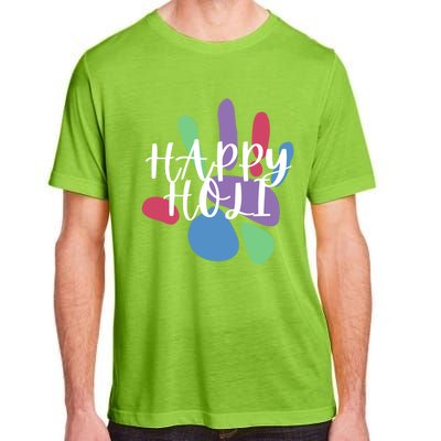 Happy Holi Festival India Colors Cute Gift Adult ChromaSoft Performance T-Shirt