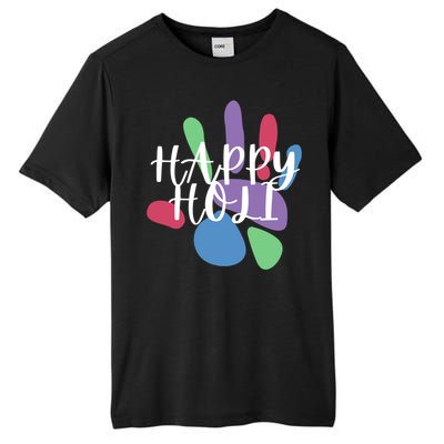 Happy Holi Festival India Colors Cute Gift Tall Fusion ChromaSoft Performance T-Shirt