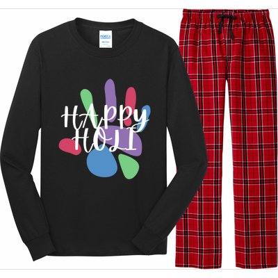 Happy Holi Festival India Colors Cute Gift Long Sleeve Pajama Set